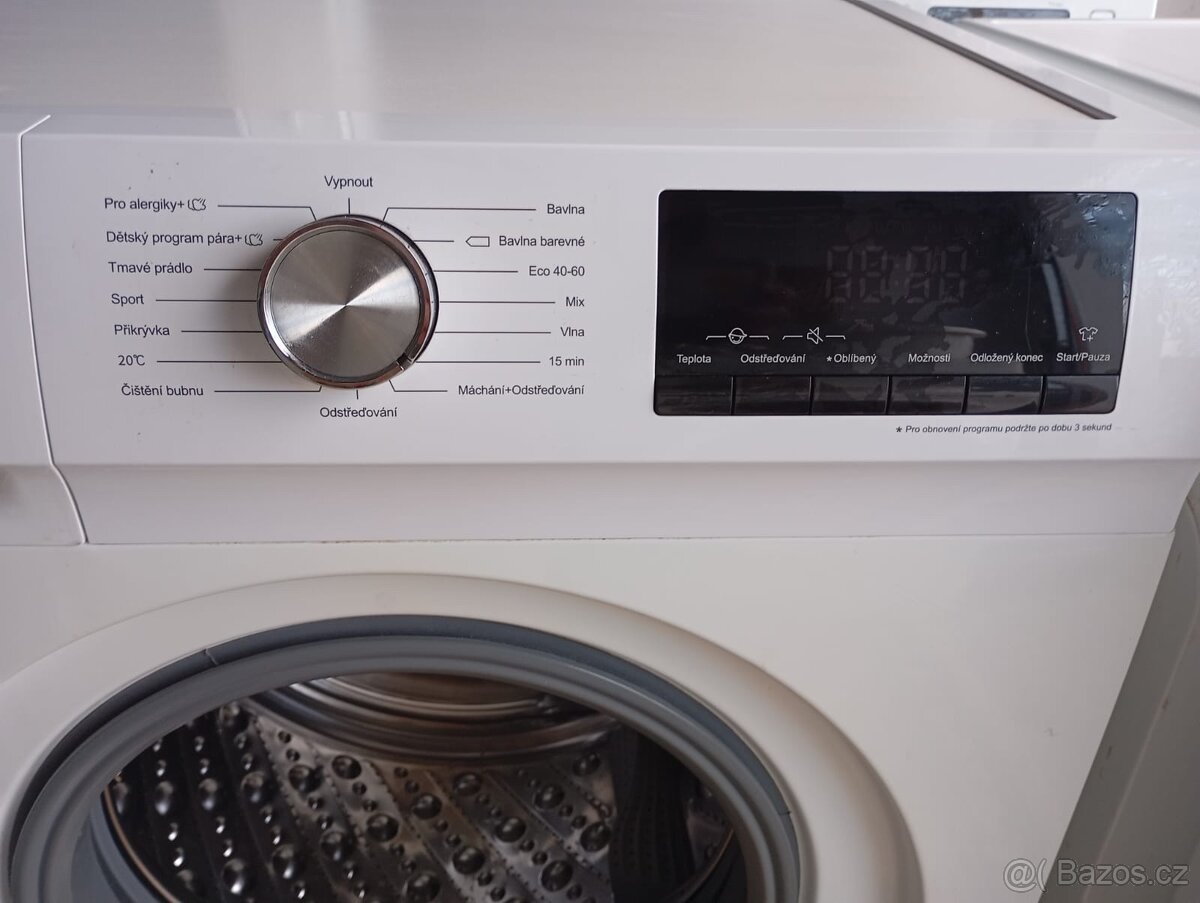 đĽ Hisense 8kg â ParnĂ praÄka ⢠⢠Top stav ⢠ZĂĄruka đĽ - 2