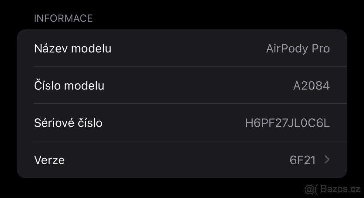 AirPods Pro 2019, Originál Apple TOP stav - 2