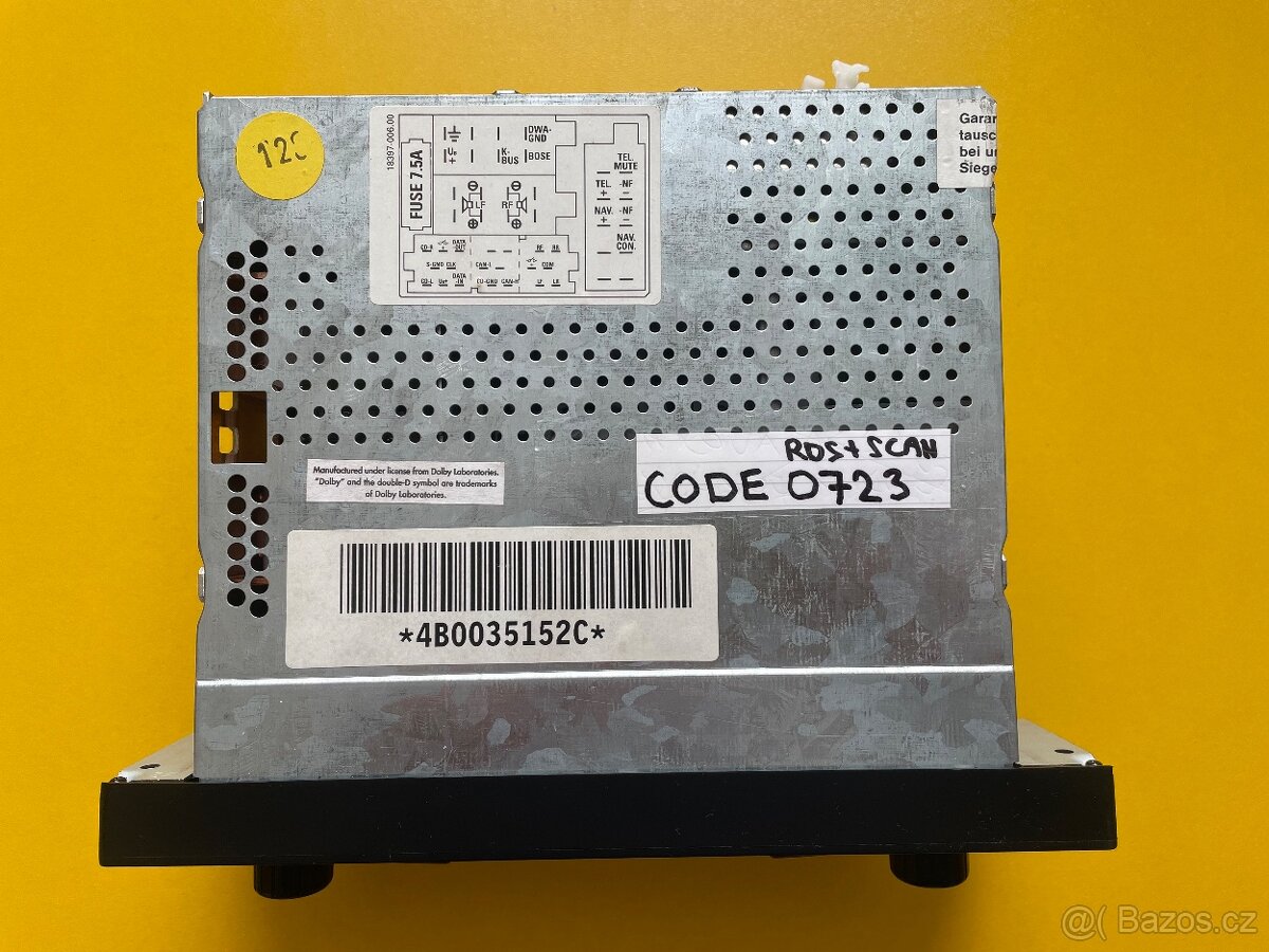 Audi Chorus autorádio originál - 2