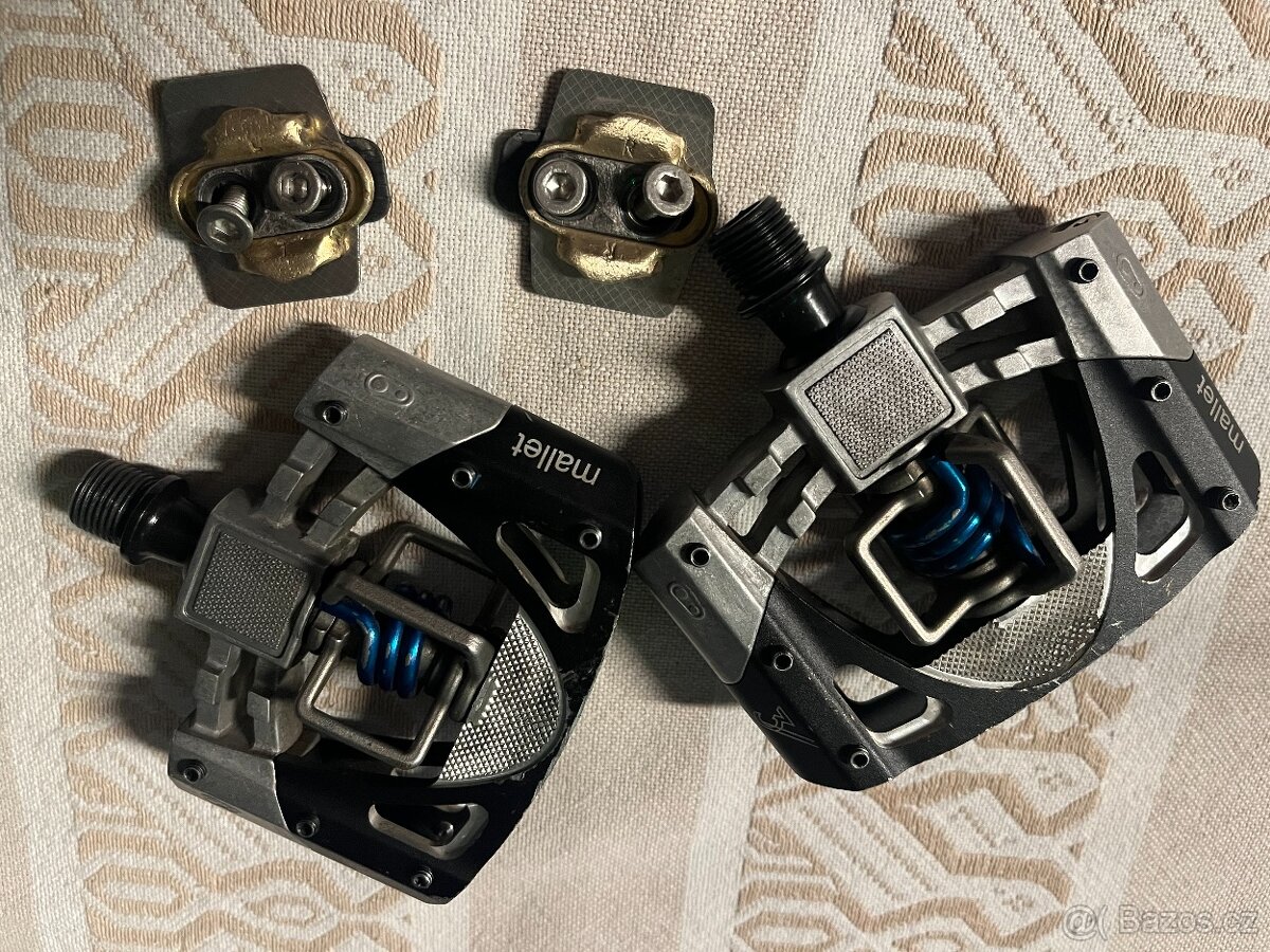 CRANKBROTHERS - MTB pedály Mallet 3 černá šlapátka, kolo - 2