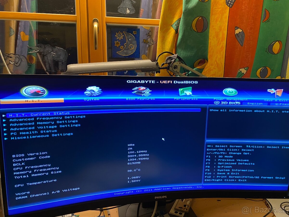 Základní deska Gigabyte 1155 + i3-3220 + 8GB DDR3 - 2
