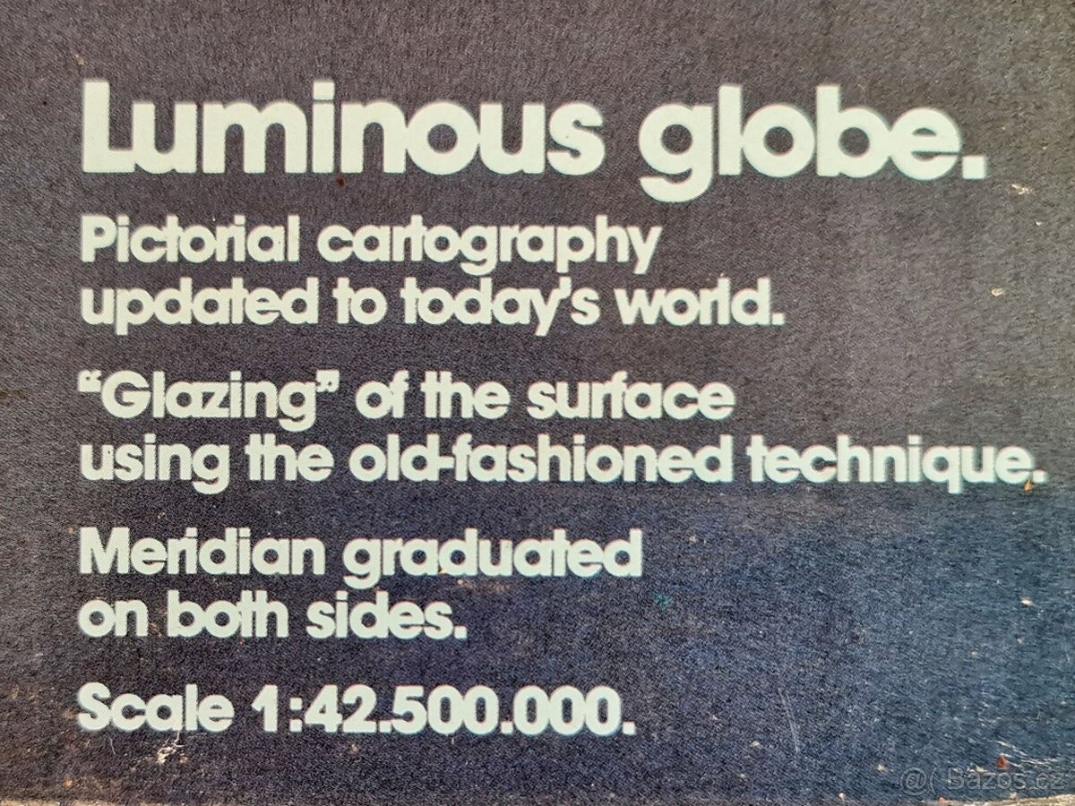 Svítící glóbus Marco Polo - 2