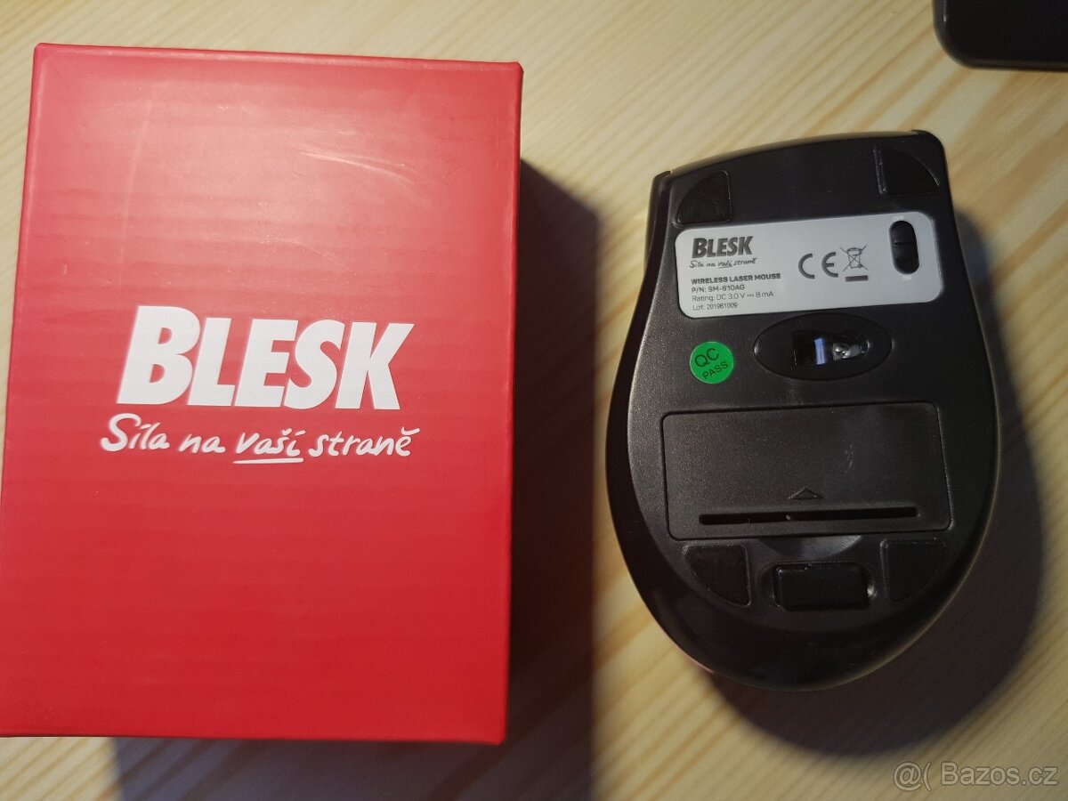Bezdrátová laserová myš Blesk - 2