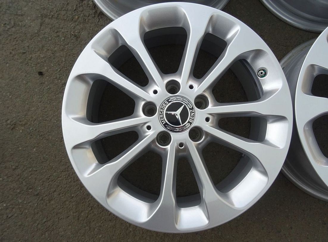 Disky originál Mercedes 17", rozteč 5x112,ET 38, šíře 6,5J - 2