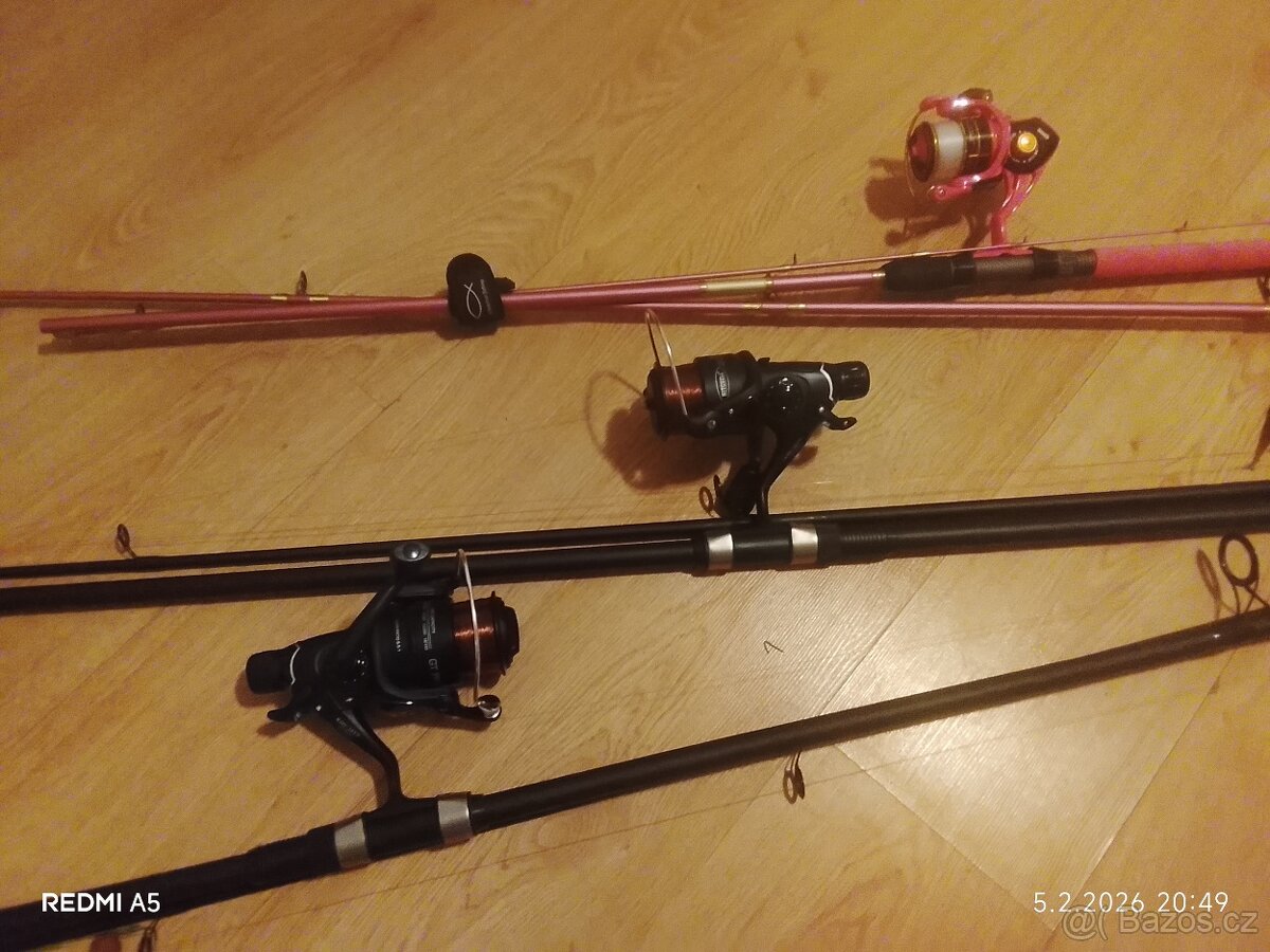 Rybářské pruty - 2