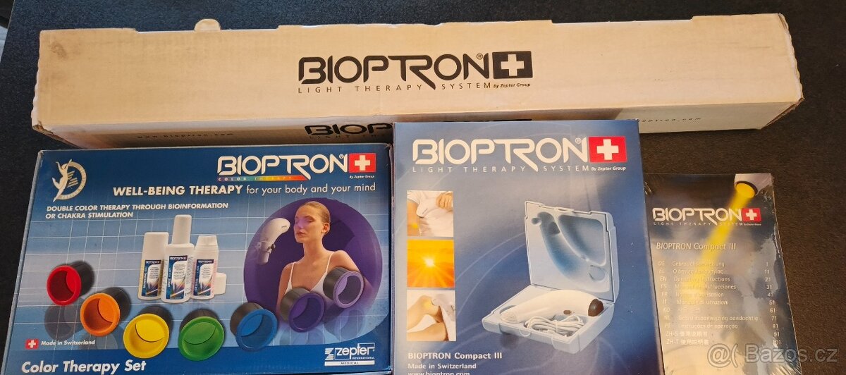 Bioptron lampa,filtry, stojan - 2