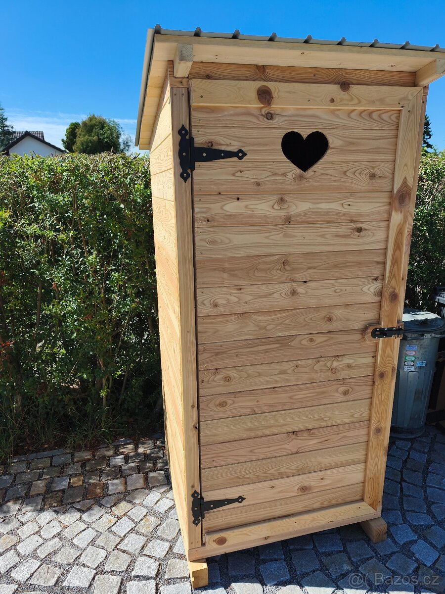 Venkovní WC, kadibudka nová - 2