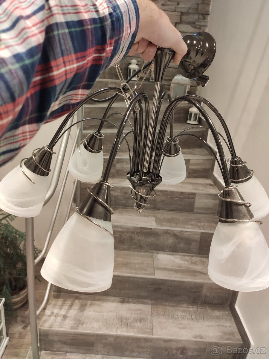 Lustr šest ramen funkční MODENA - 2