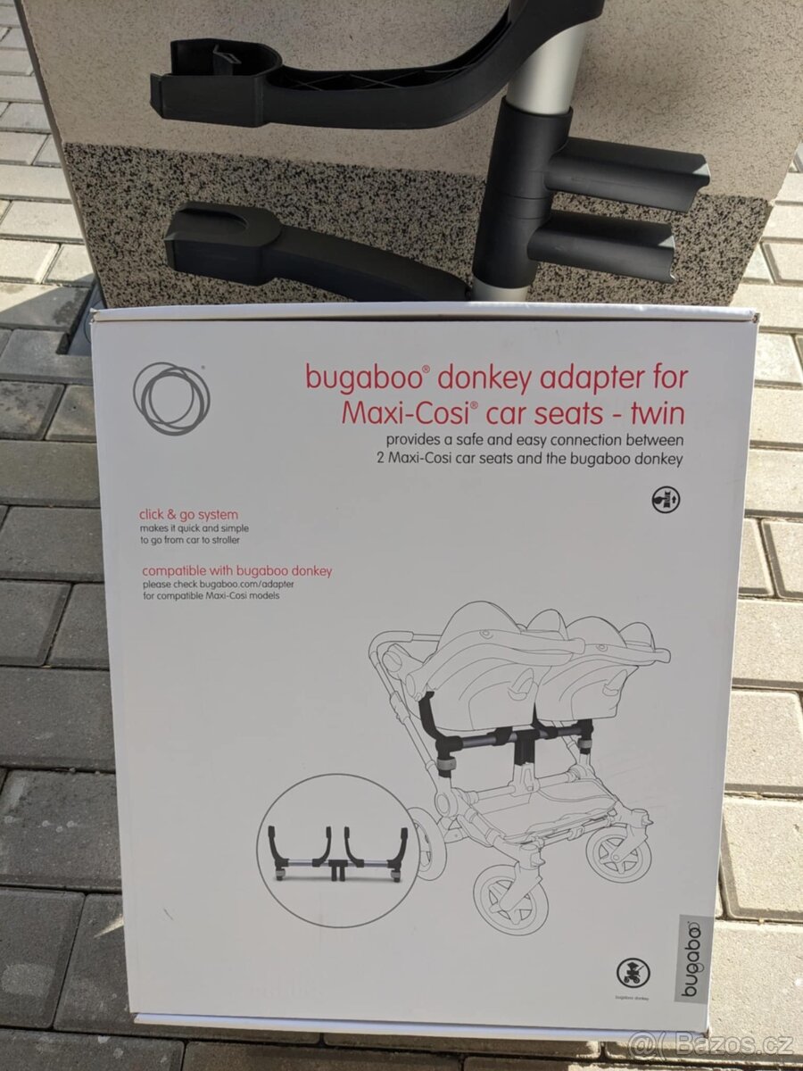Adapter pro Bugaboo dvojceci kocarek - 2