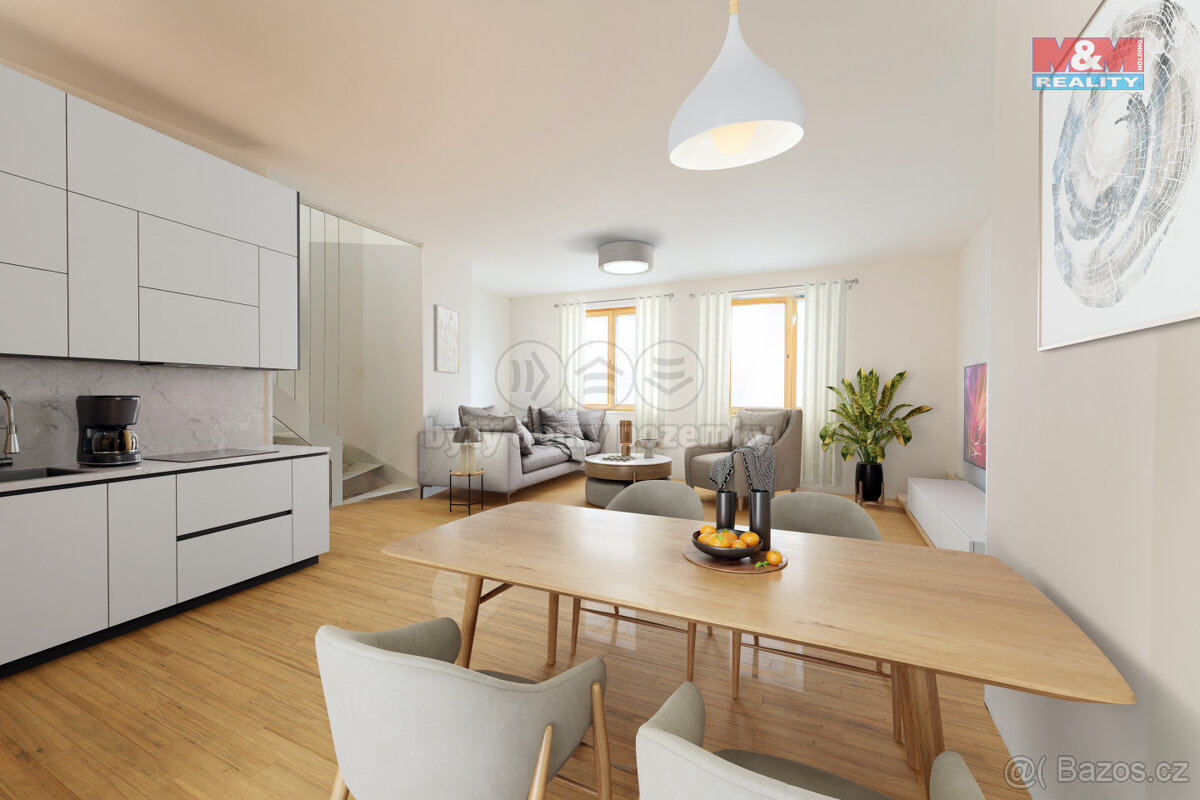 Prodej řadového domu 5+kk, 130 m², Praha-Břevnov - 2