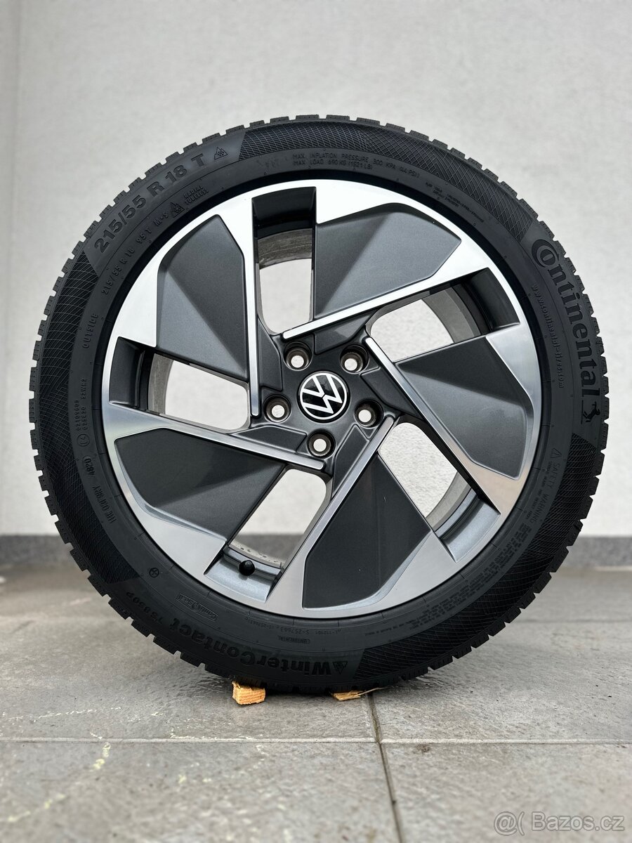 Alu kola 5x112 r18 s pneu (iDvw) - 2