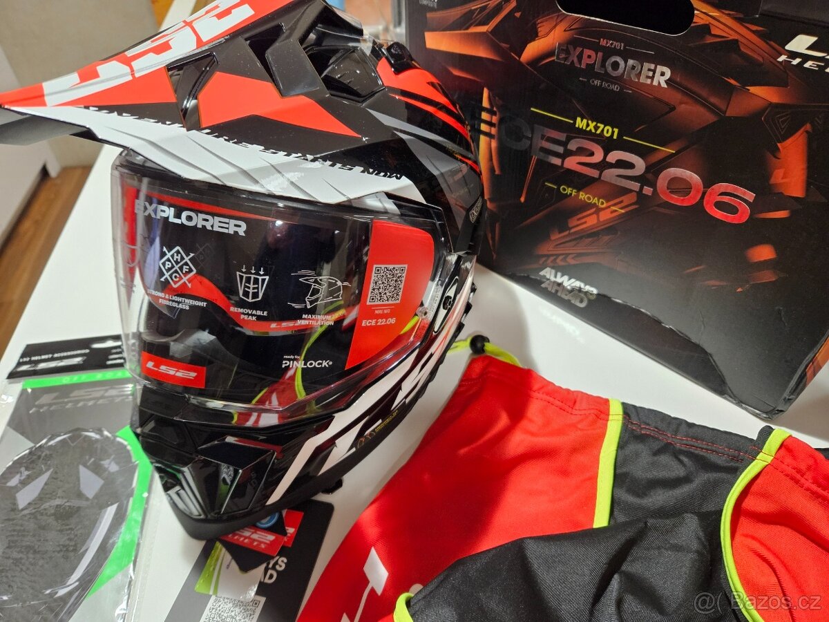 Přilba LS2 MX701 EXPLORER HPFC vel. L - 2