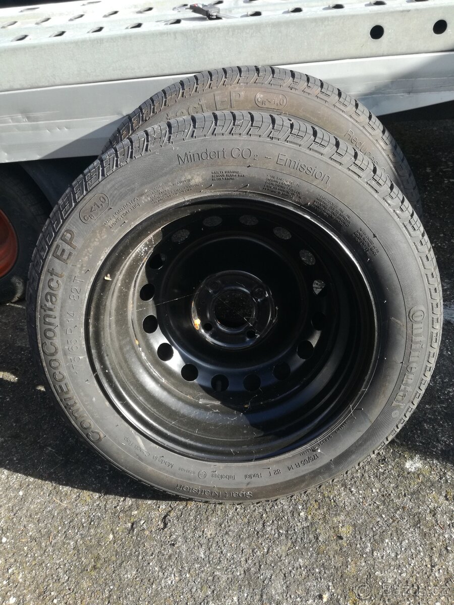 Continental letní pneu 175/65/14 - 2ks 97-100% - 2