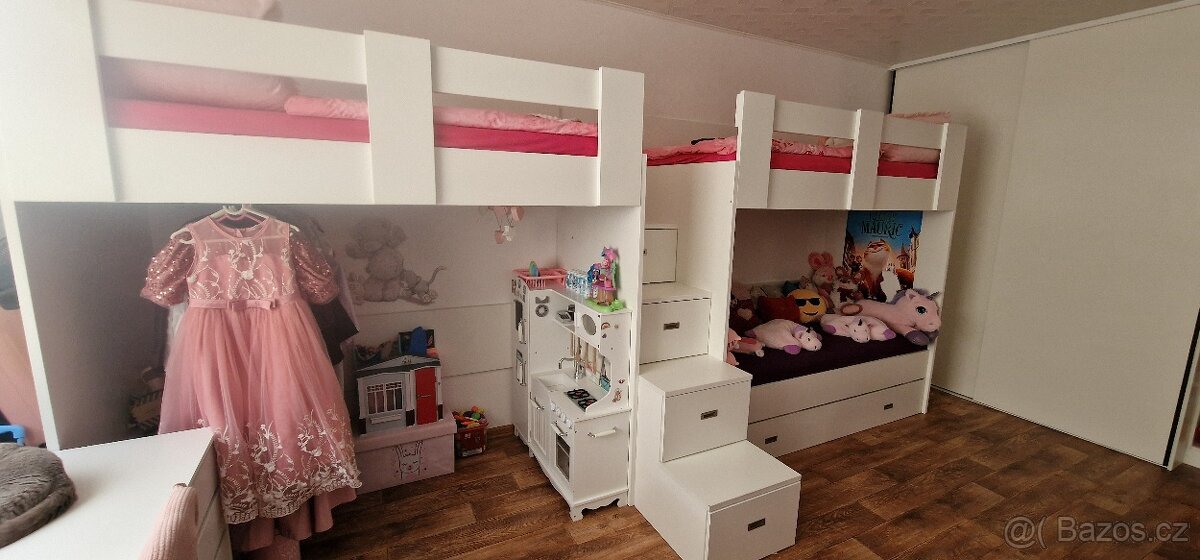 Patrové postele 4v1 - 2