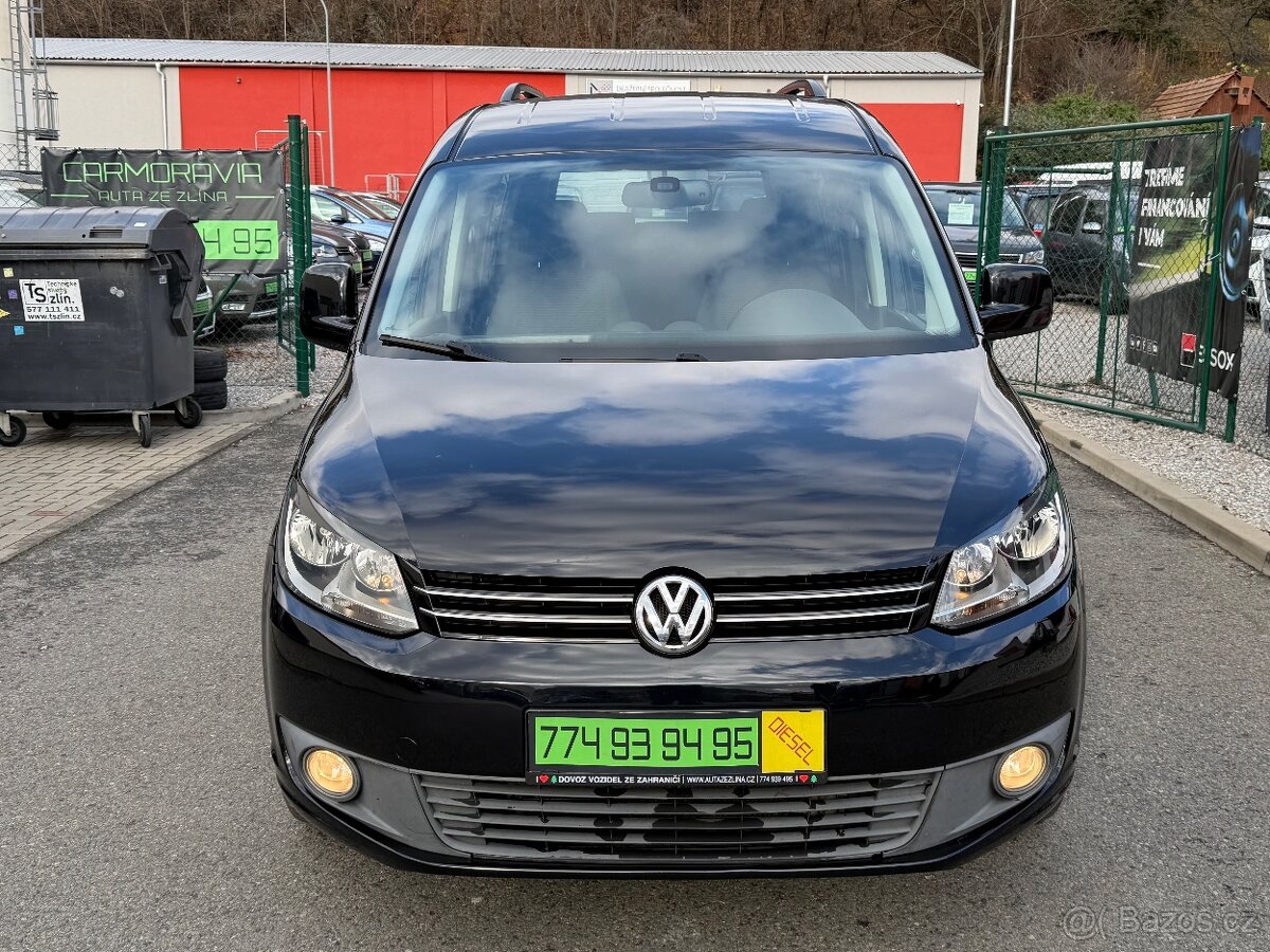 VOLKSWAGEN CADDY MAXI 2,0 TDI-103 KW, 7 MÍST, PARK. SENZORY - 2