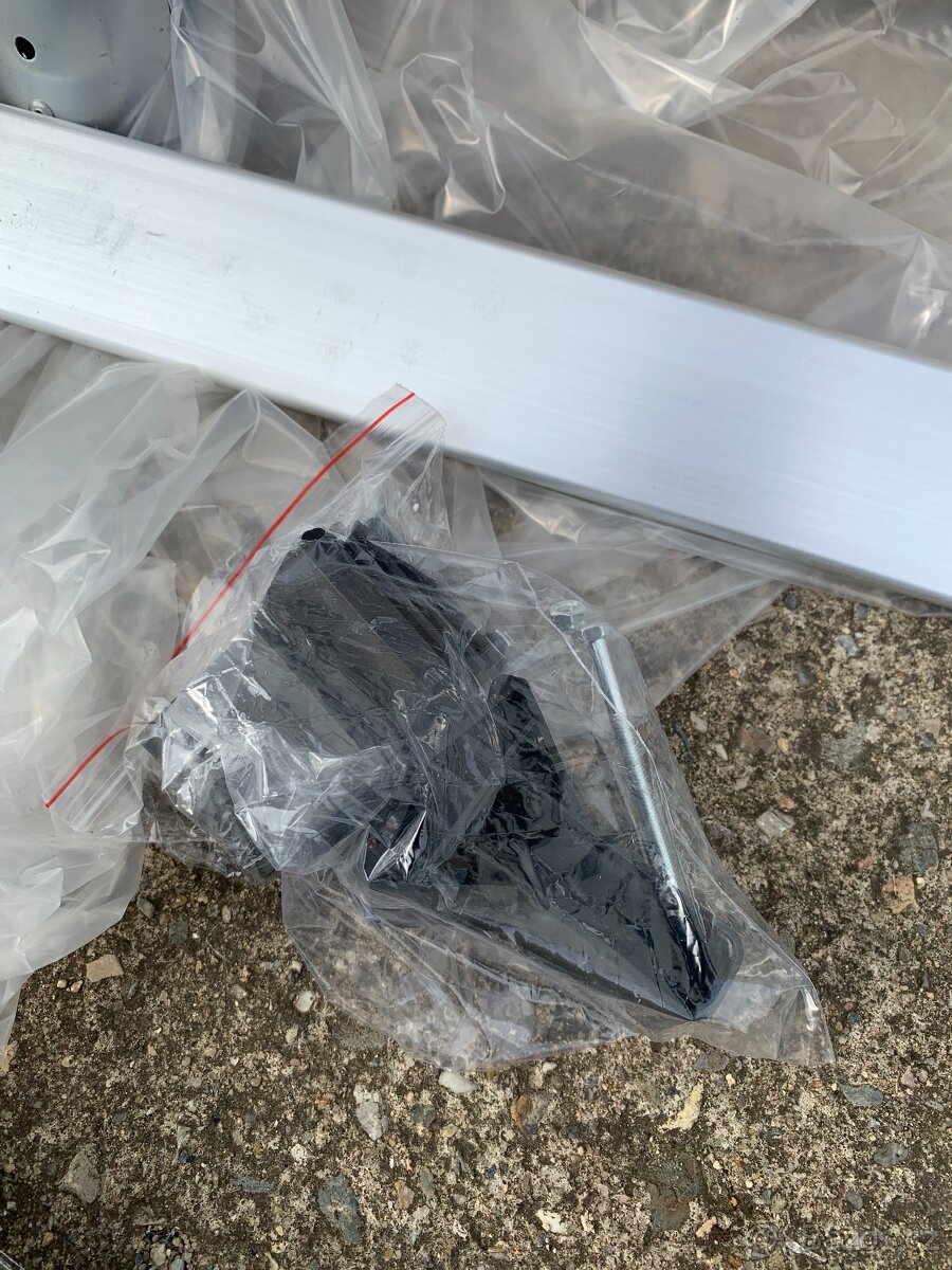 380 cm teleskopický hliníkový žebřík skládací 4.8m - 2