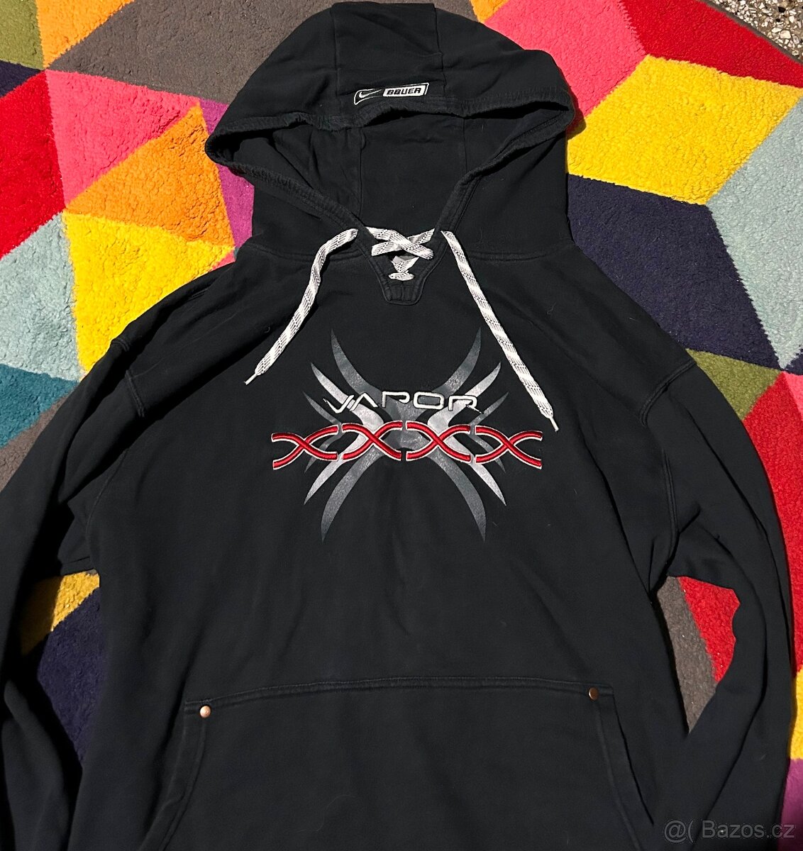 BAUER STYLOVÁ PÁNSKÁ KRÁSNÁ MIKINA XL (DLE MÍR XL-XXL) - 2