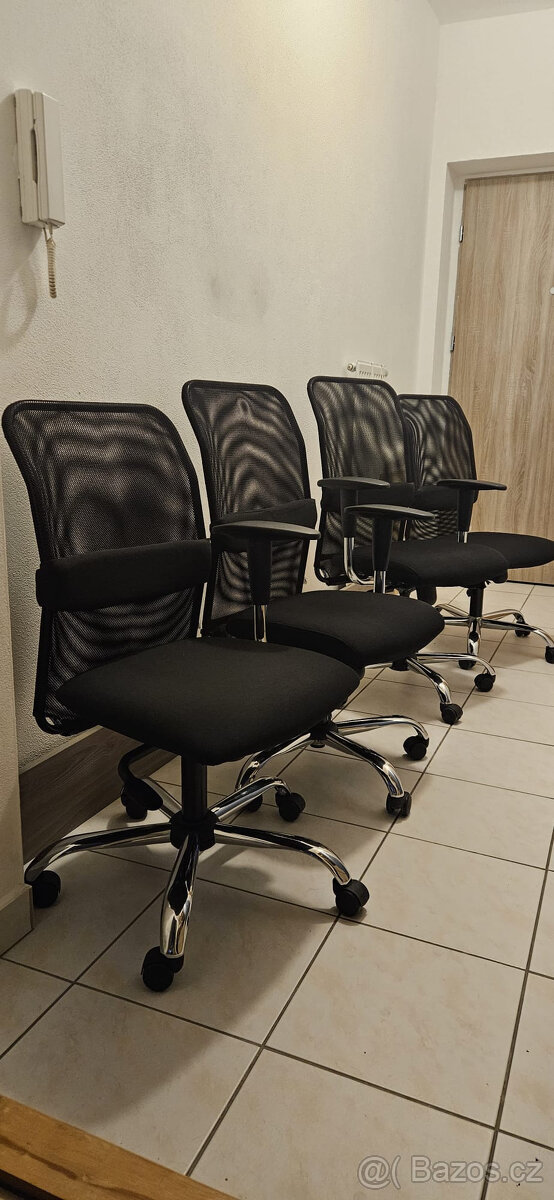 Kancelářské židle PEŠKA - 4ks - 2