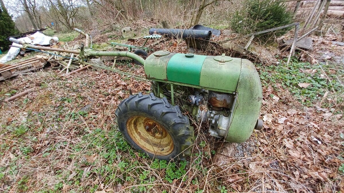 Půdní fréza motorobot PF62 (5 ks+mnoho příslušenství) - 2