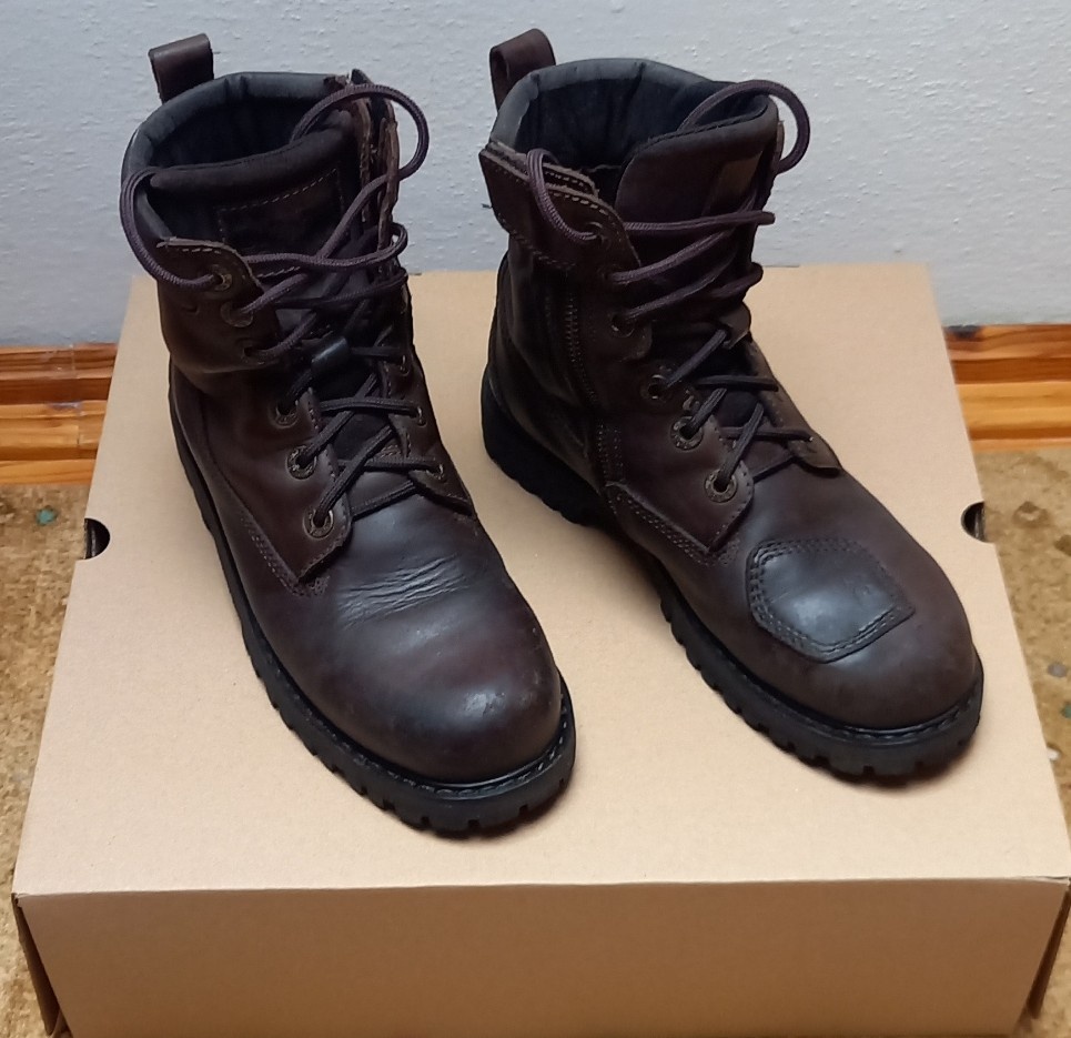 Boty na motorku BROGER Alaska II, hnědé (37) - 2