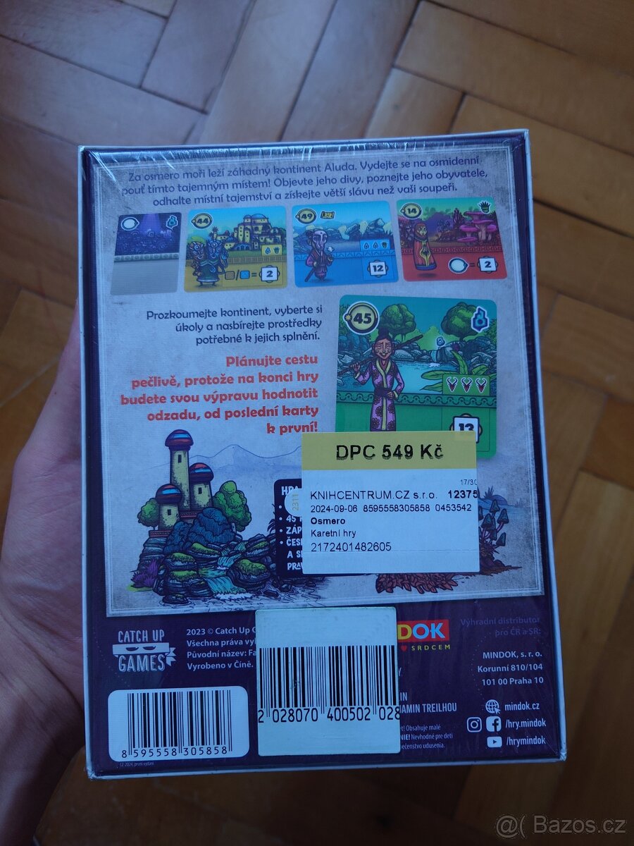 OSMERO hra nerozbalená - 2