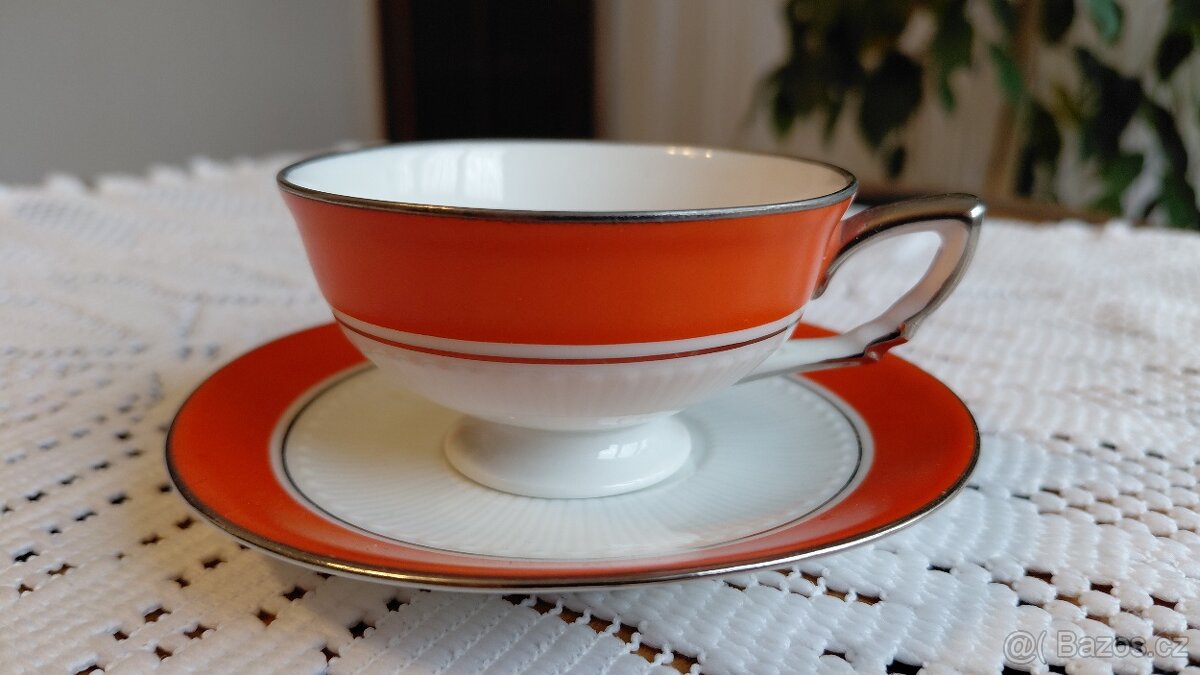 Kávový servis, luxusní Art Deco - 2