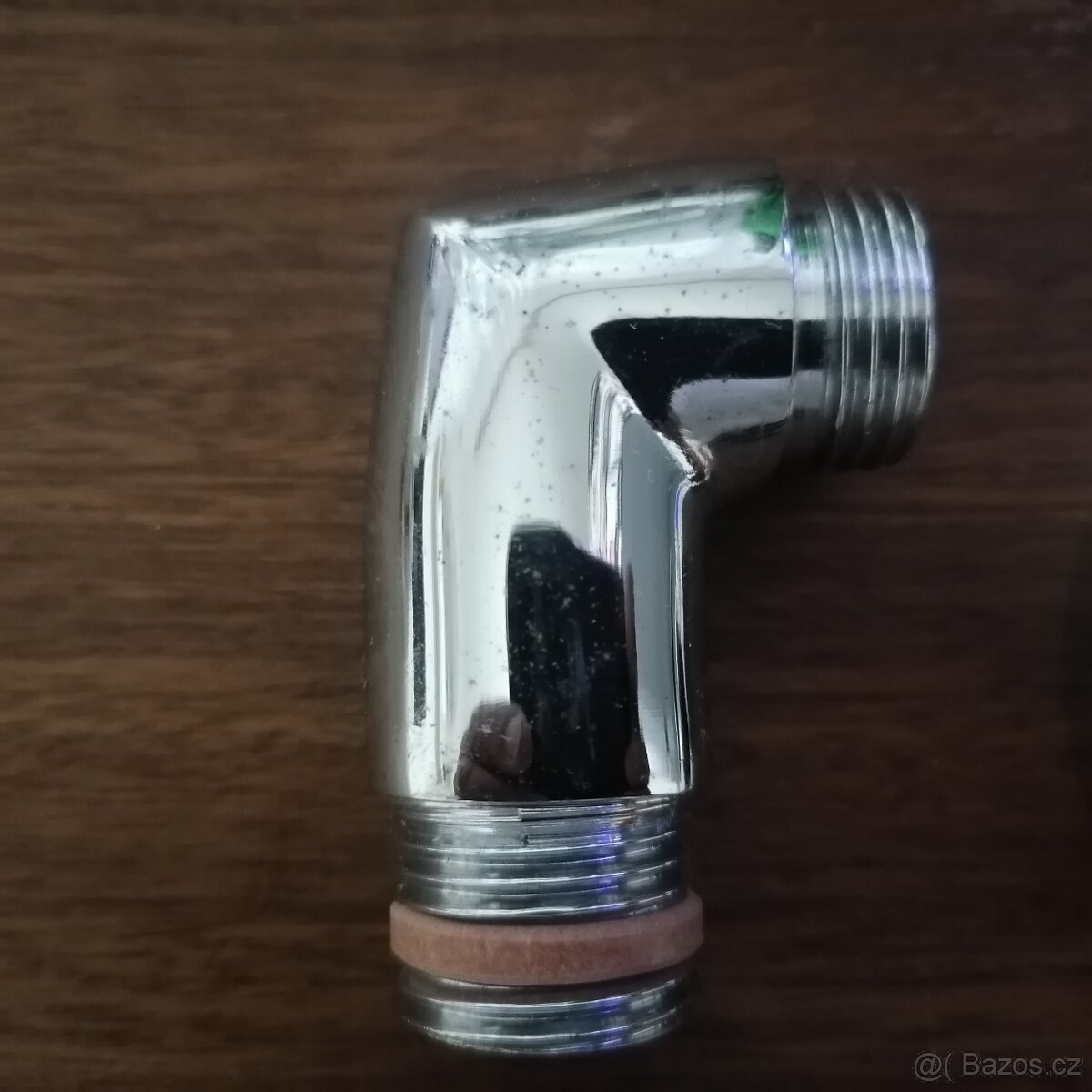 Chromované koleno 1/2" s krytkou - 2