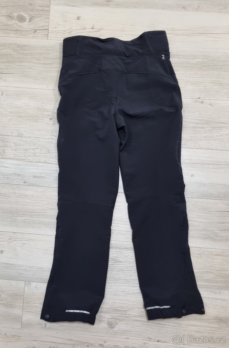 Softsheelové zimní turistické kalhoty, 10 - 11 let TOP STAV - 2