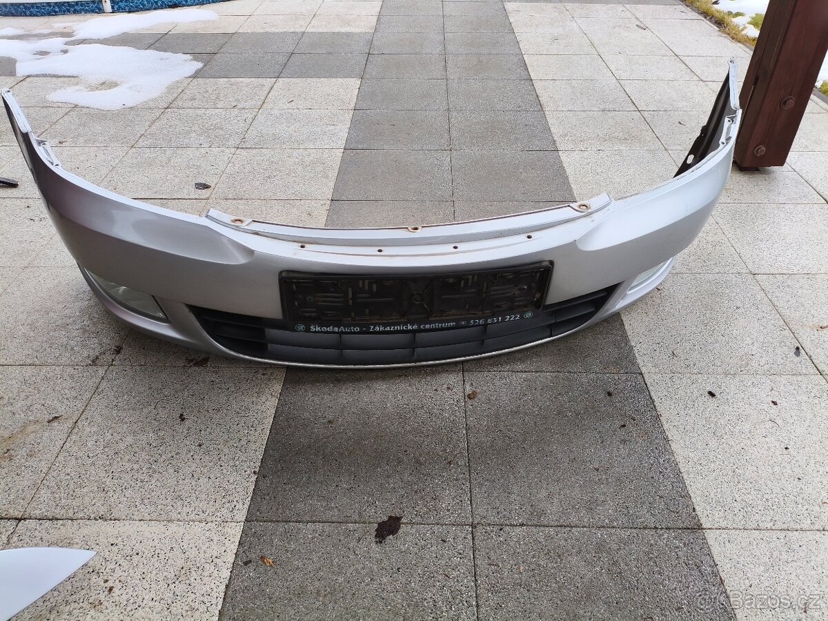 Přední nárazník Škoda Octavia 2 facelift - 2