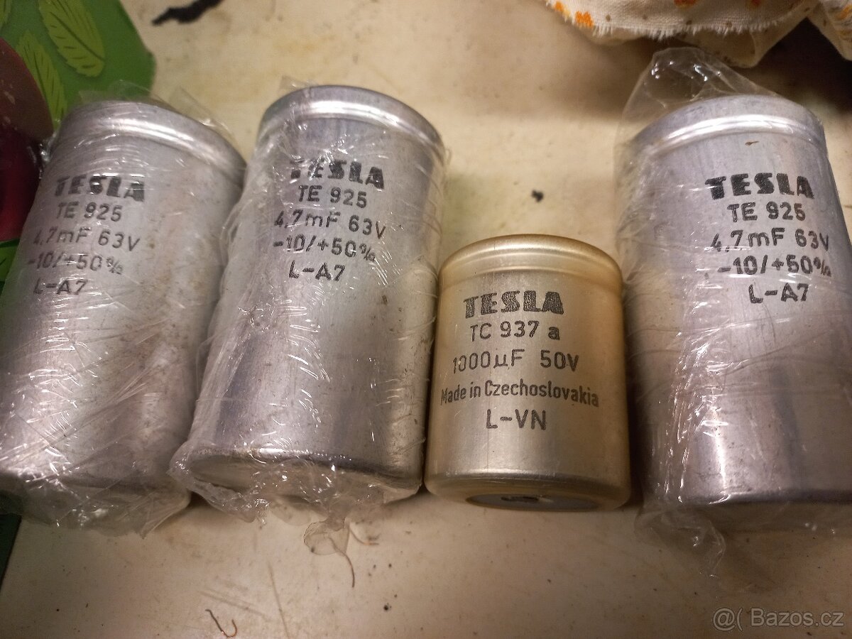 kondenzátory prodám TC937 a TE925 - 2