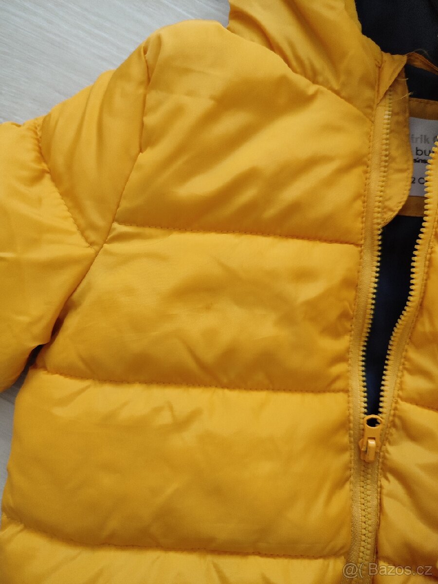 Dětská prošívaná bunda vel. 92 - 2