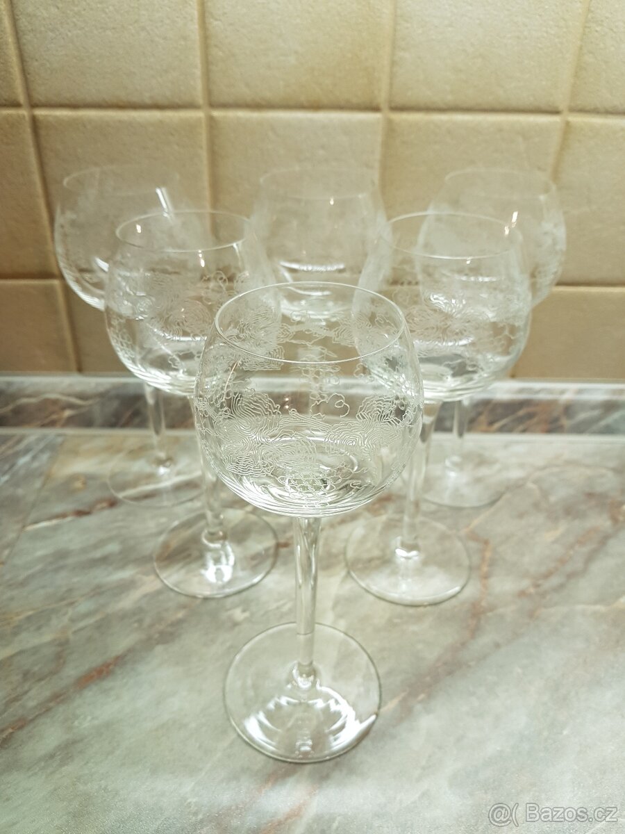 Skleničky na víno 6ks - 2