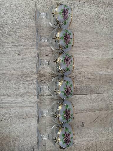 Zdobené skleničky - 2