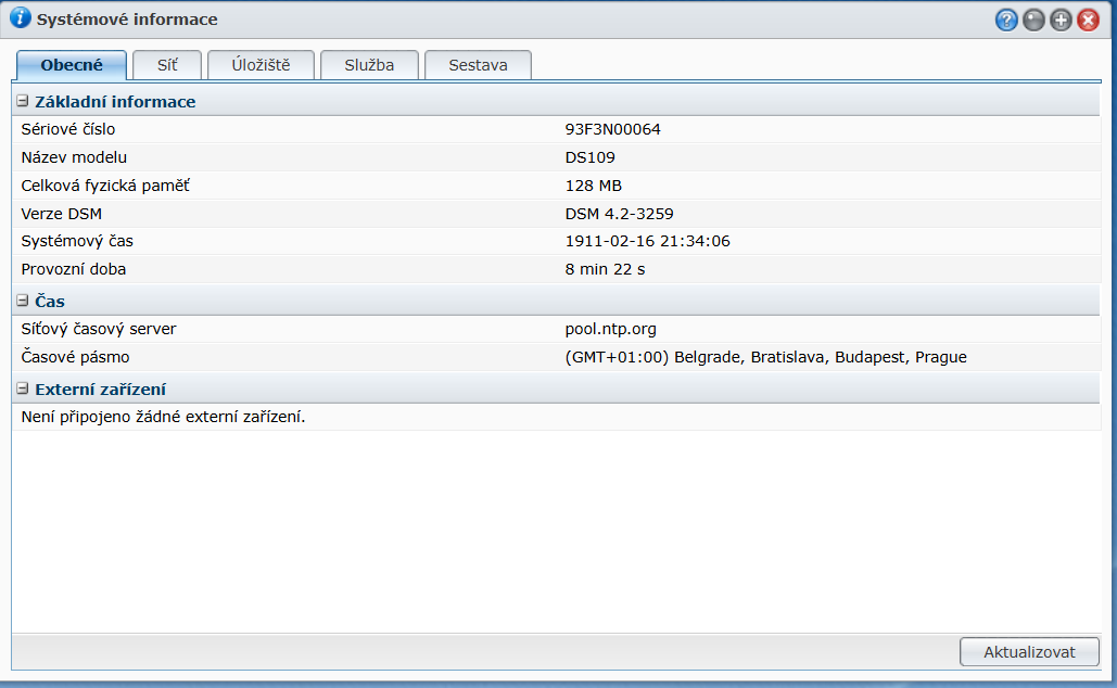Synology DS109 – NAS server pro 1 disk | funkční | bez disku - 2
