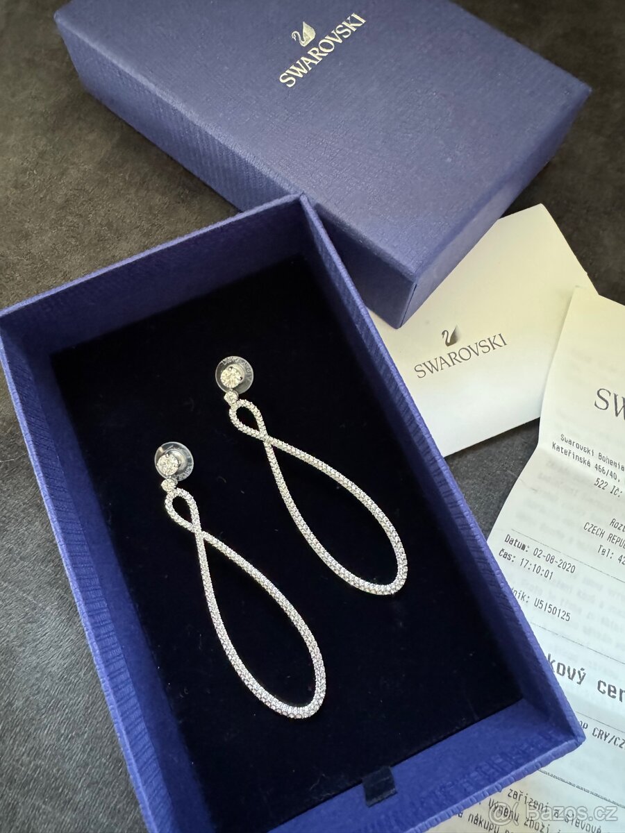 Swarovski náušnice - nové - 2