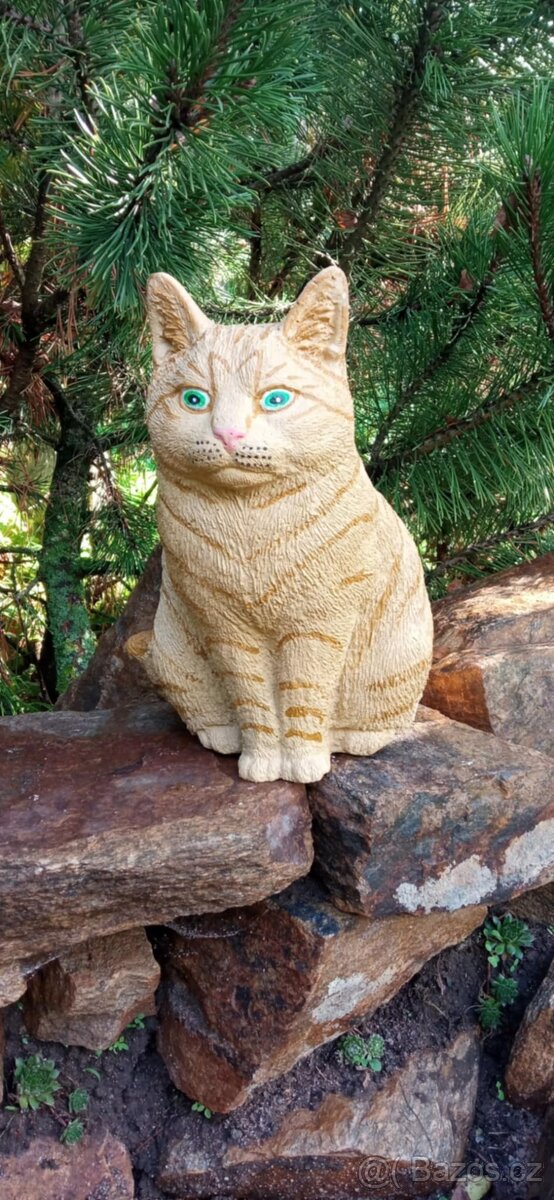 Zahradní dekorace- Kocour 3 - 2