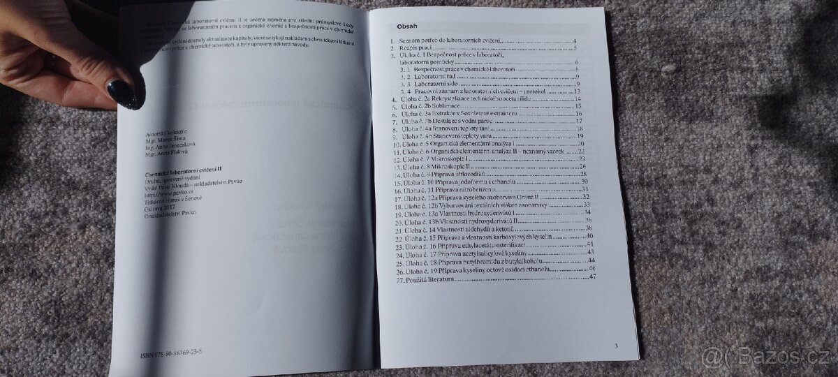 Učebnice chemická cvičení ll - 2