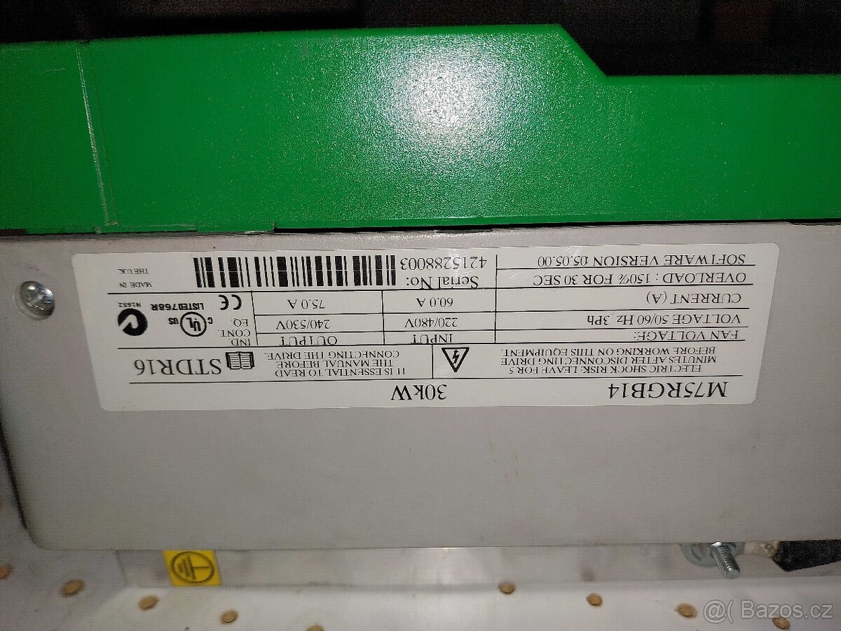 Frekvenční měnič 30kW - 2