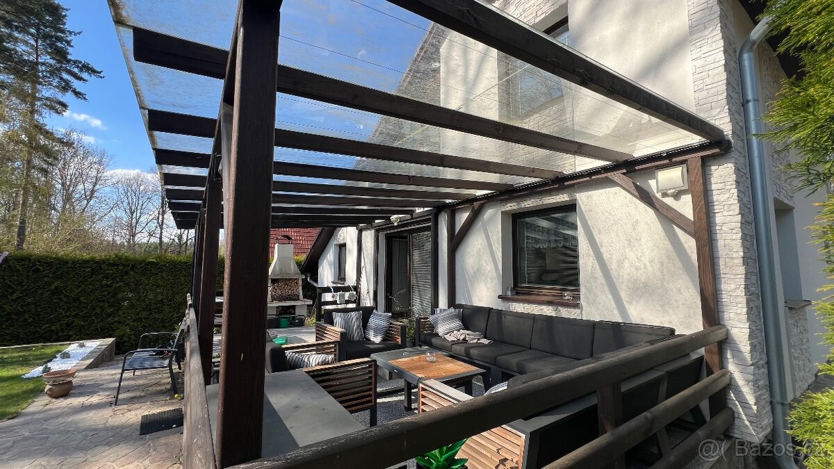 Pergola ,skleněná střecha - 2