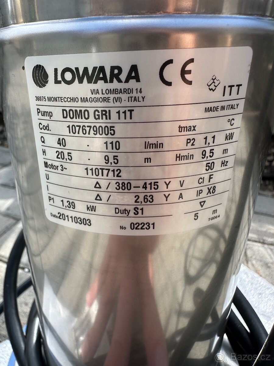Lowara Domo GRI 11T - 2