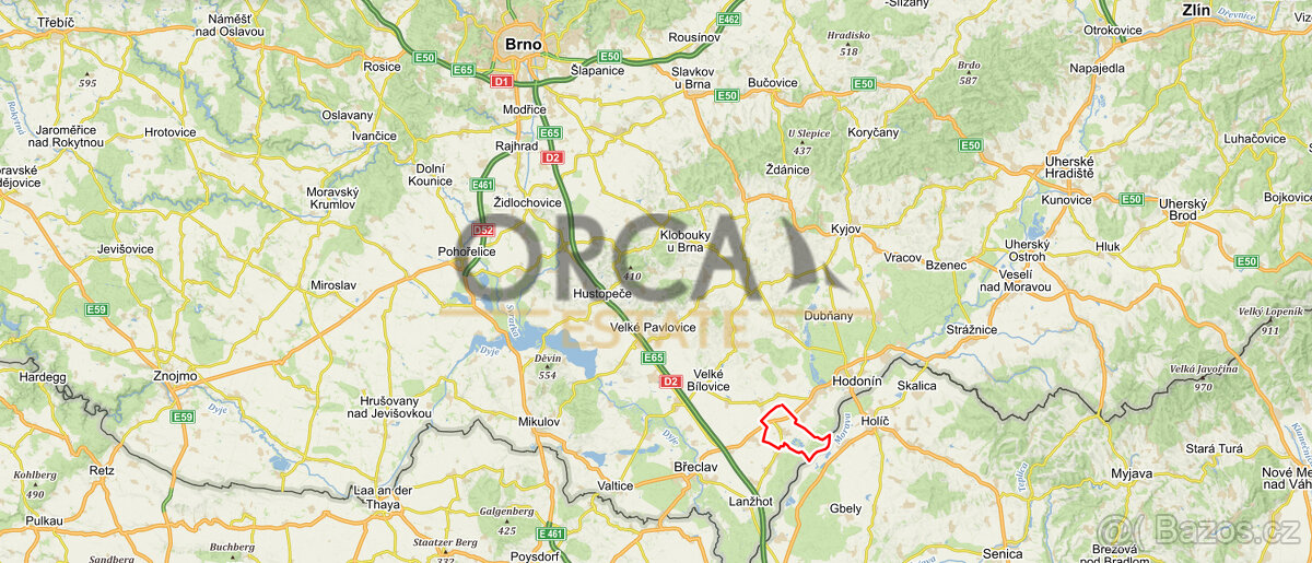 0,1 ha orné půdy v k.ú. Moravská Nová Ves - 2