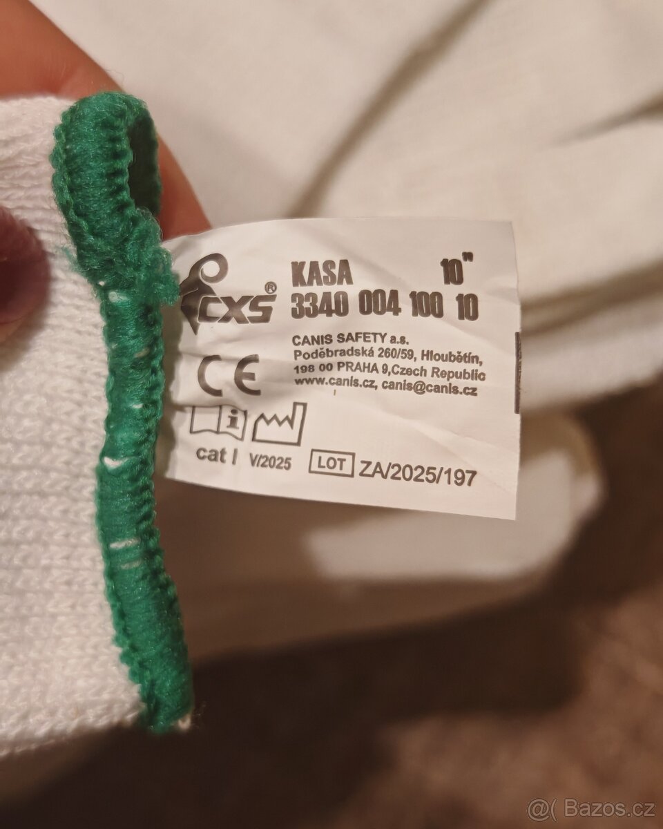 Pracovní textilní rukavice vel. 10 - 2