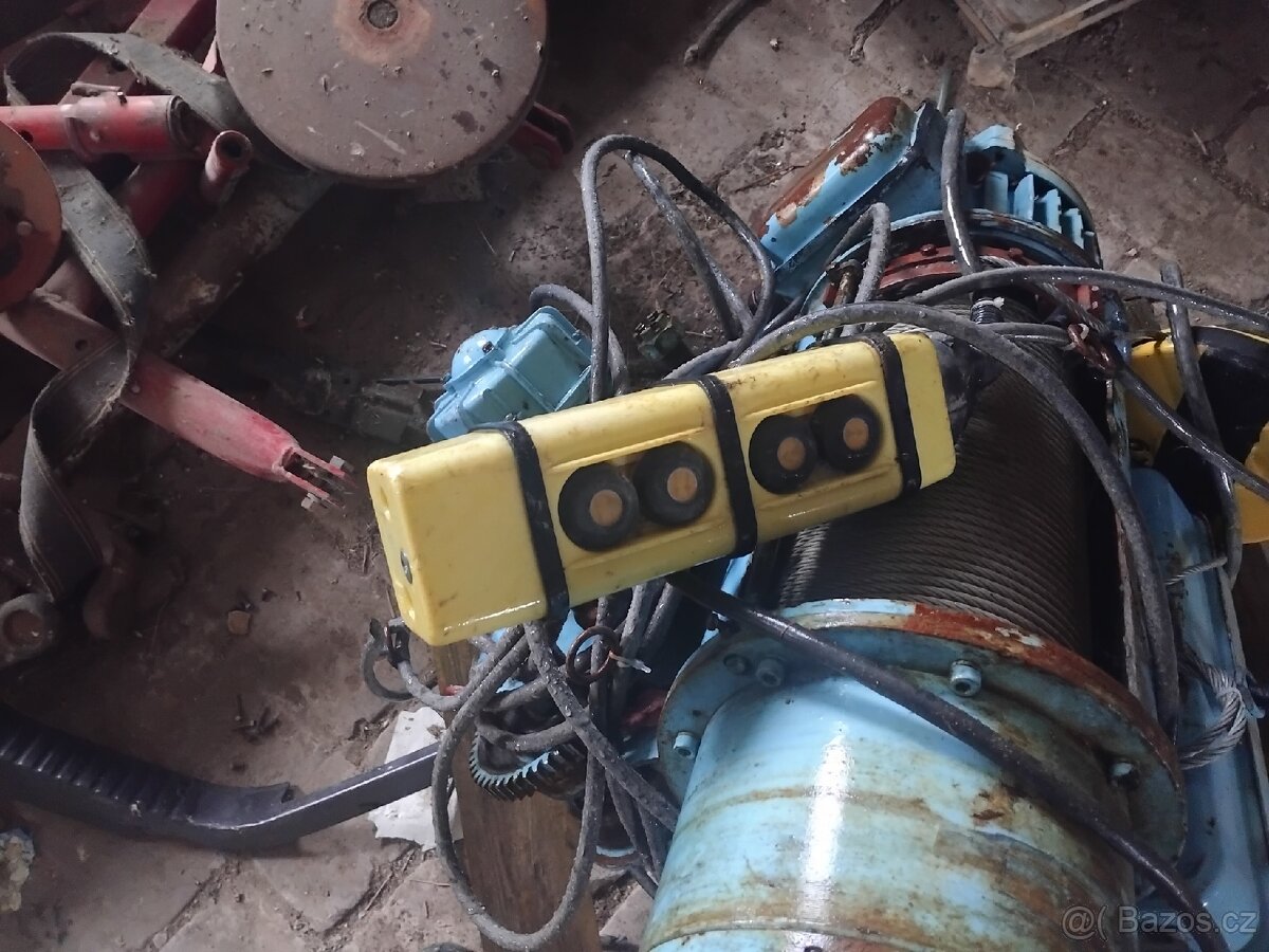 Elektrický vrátek. Kočka. Portálový jeřáb - 2