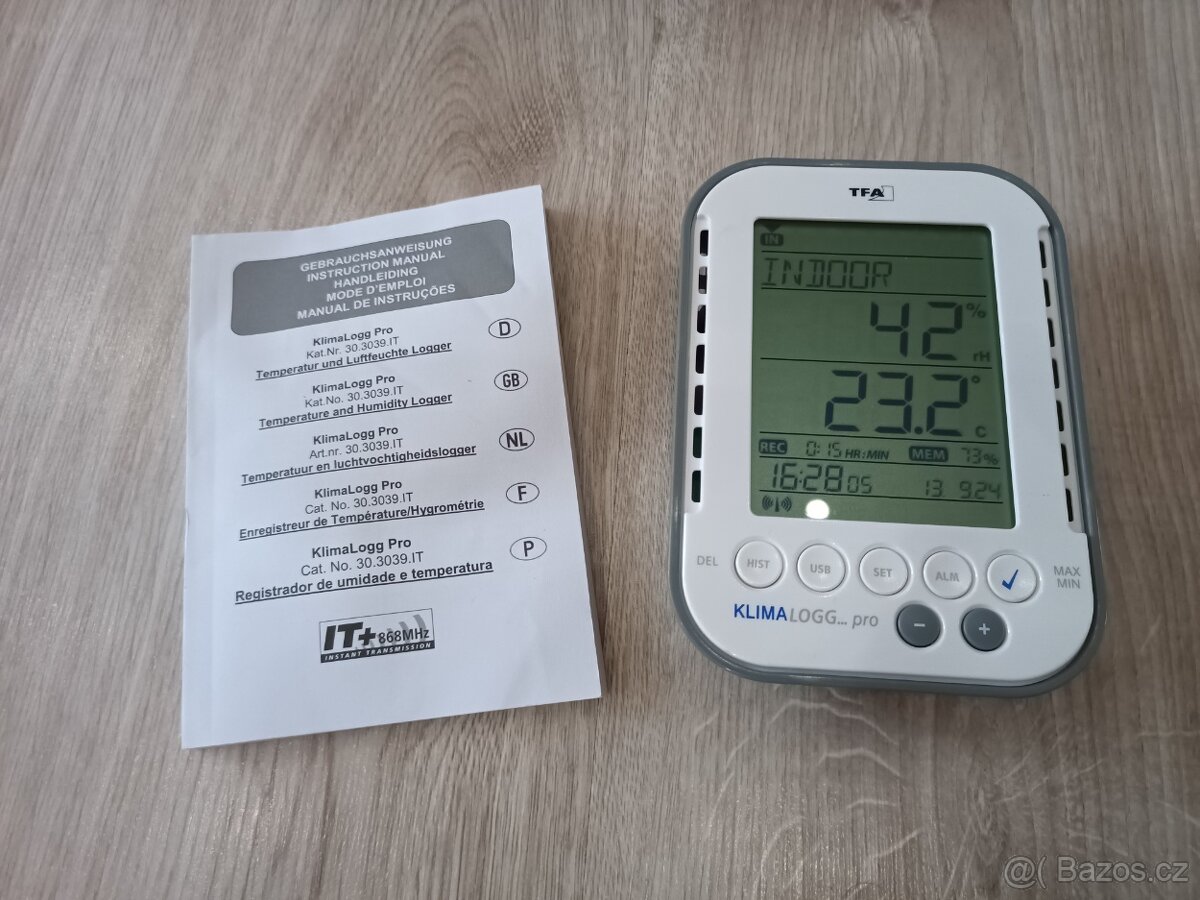 TFA KLIMALOGG PRO Profi termohygrometr se záznamem - 2