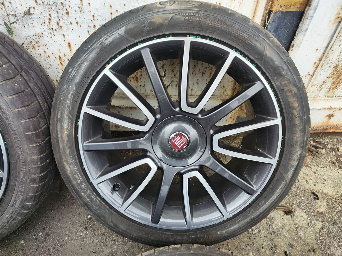 17"letní alu sada 4x98 origo Fiat Bravo 500 Punto 225/45 - 2
