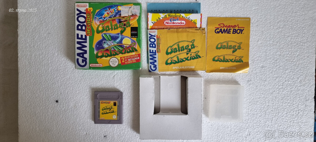 HRY-NINTENDO GameBoy GALAGA GALXIAN a TETRIS 2. - 2
