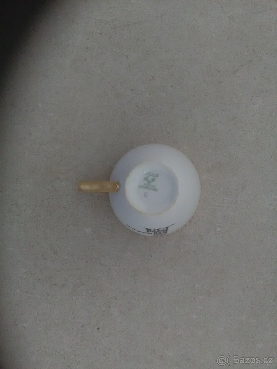 Retro hrnečky s motivem Prahy - 2