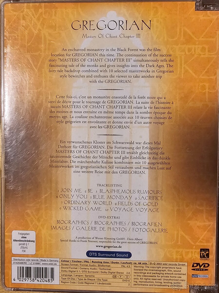 GREGORIAN: Masters Of Chant Chapter III" - 2