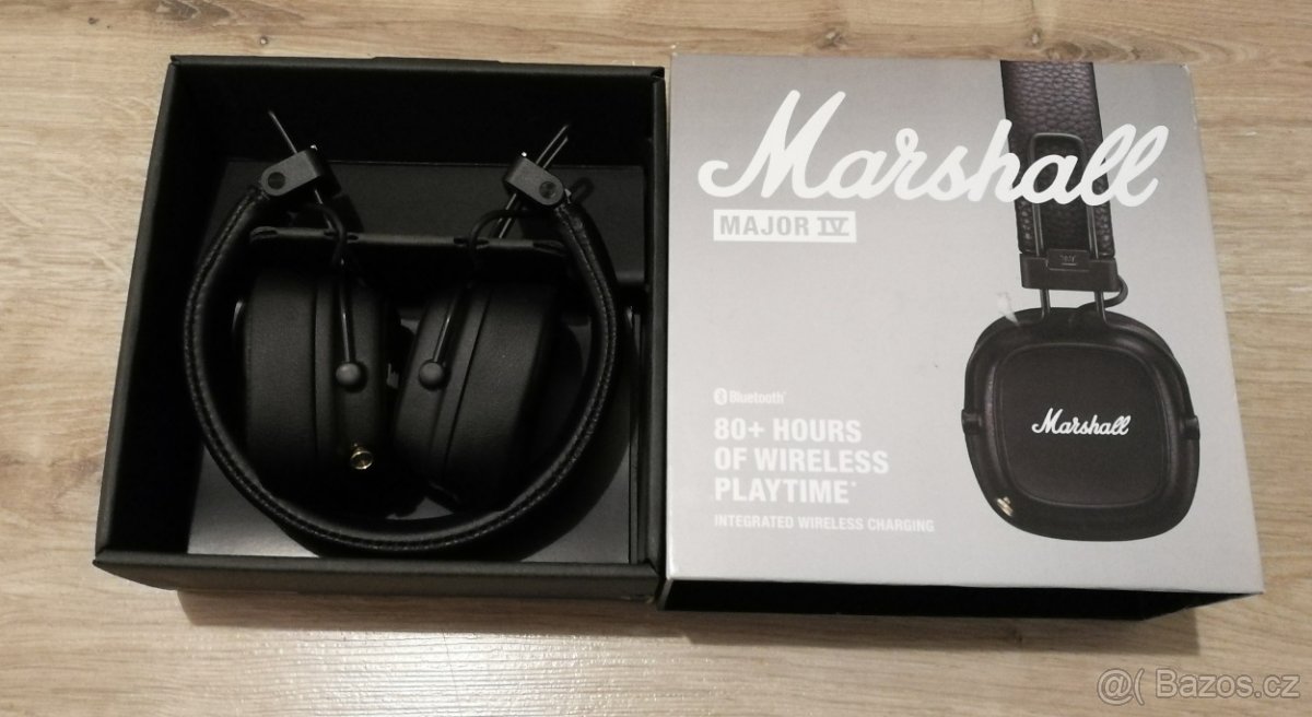 Marshall major IV Bluetooth černé - 2
