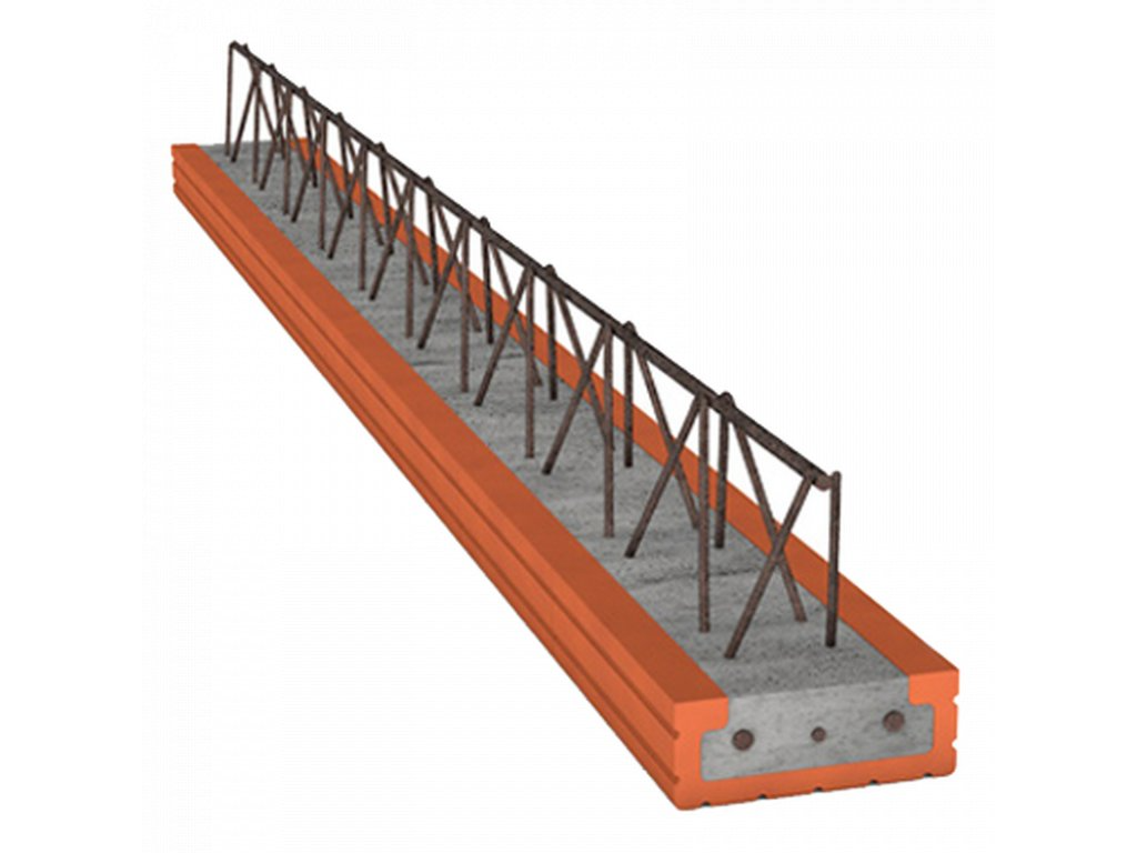 Cihly heluz miako - zbytky ze stavby stropu - 2
